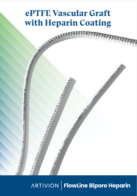 ePFTE Vascular Graft with Heparin Coating
