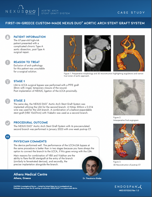 NEXUS DUO Featured Case - Athens, Greece