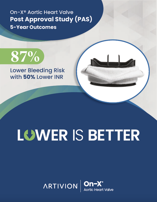 On-X Aortic Heart Valve - PAS 5-Year Outcomes