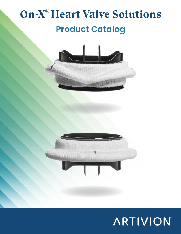 On-X Prosthesis Heart Valves Catalogue