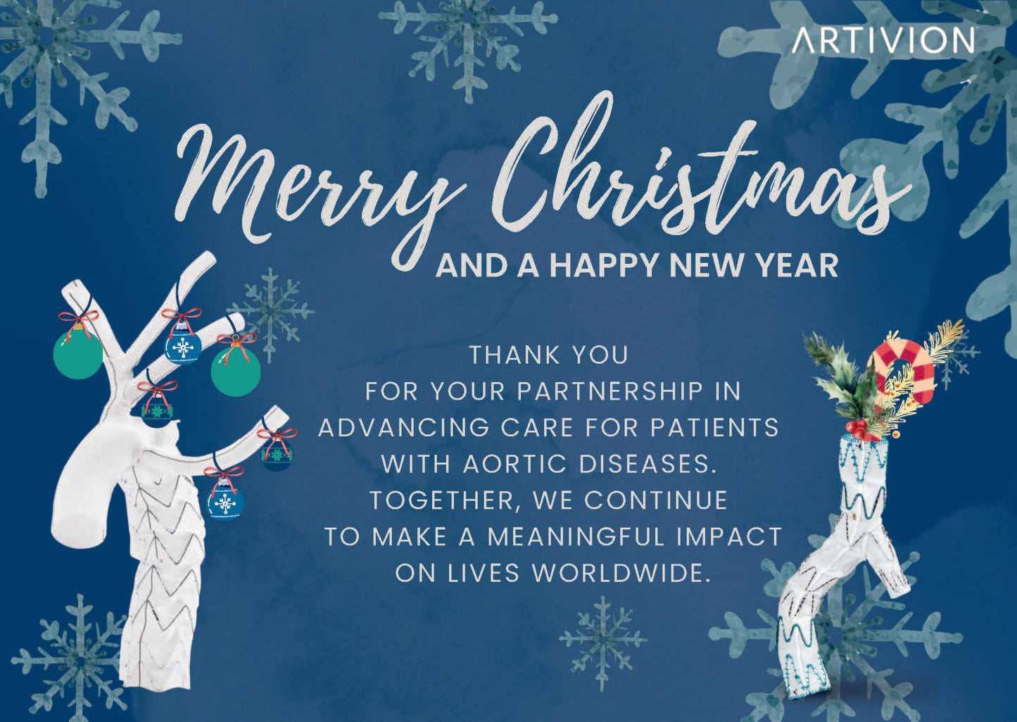Artivion Christmas Card
