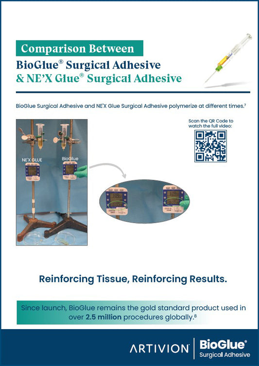 BioGlue - Comparison between BioGlue & NE'X Glue